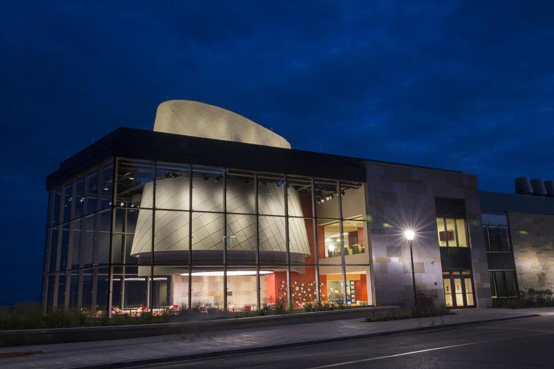 Science Center at Night